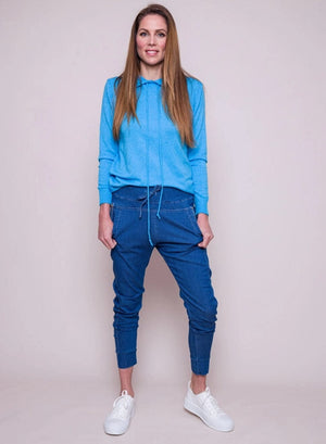 SUZY D LONDON Ultimate Jogger - Medium Denim JOGGER - Zabecca Living