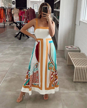 SWEETPOT Miranda Midi Dress Dress - Zabecca Living
