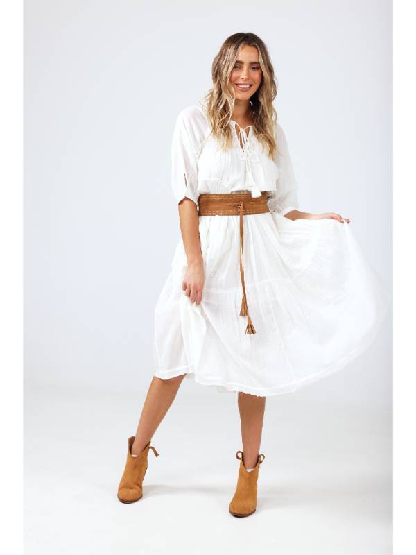 Talisman Riversong Belt - Tan BELT - Zabecca Living