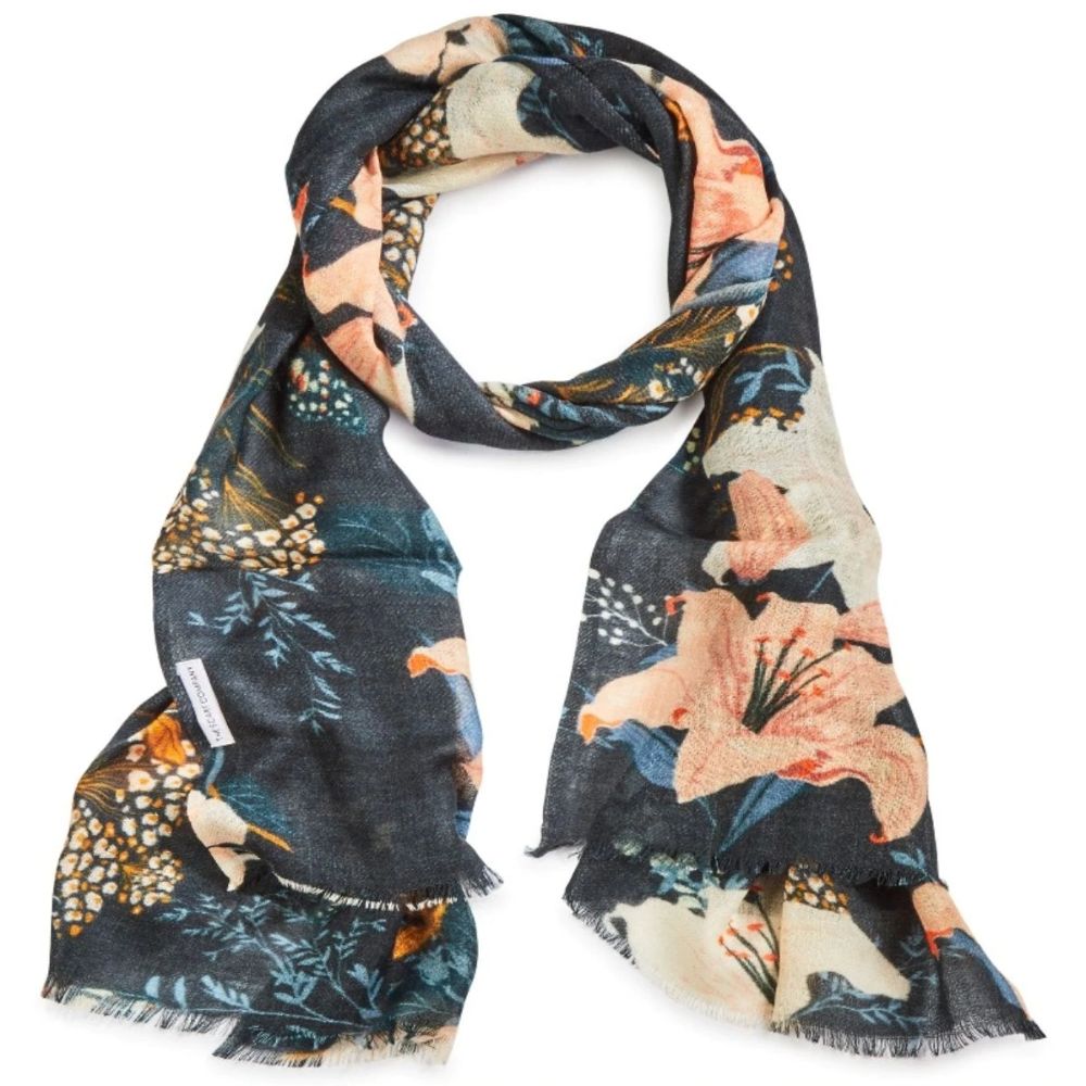 THE SCARF COMPANY Georgia Print Scarf scarf - Zabecca Living