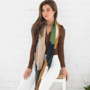 THE SCARF COMPANY Heidi Print Scarf scarf - Zabecca Living
