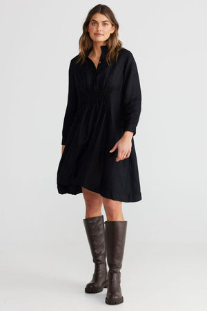 THE SHANTY CORPORATION Cruz Dress - Black Dress - Zabecca Living