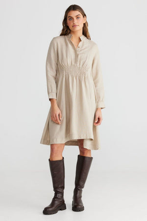 THE SHANTY CORPORATION Cruz Dress - Natural Dress - Zabecca Living