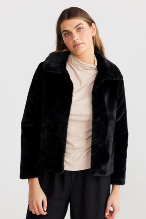 THE SHANTY CORPORATION Sofia Jacket - Black Jacket - Zabecca Living