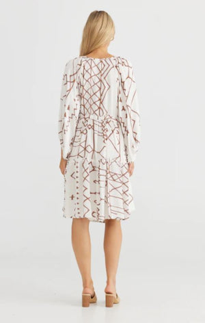 THE SHANTY CORPORATION Wing And A Prayer Dress - Indus Dress - Zabecca Living