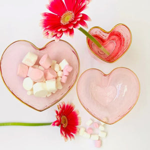 THE SOURCE Juliet Heart Bowl Pink - Medium bowl - Zabecca Living