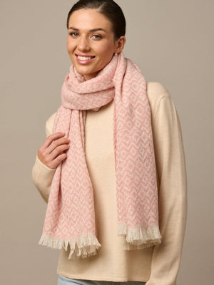 TIGER TREE Alaska Scarf - Pink scarf - Zabecca Living