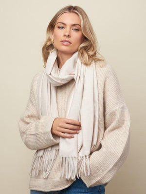 TIGER TREE Berlin Scarf - Oat scarf - Zabecca Living
