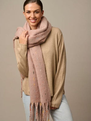 TIGER TREE Nova Scotia Scarf - Blush scarf - Zabecca Living