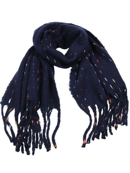TIGER TREE Nova Scotia Scarf - Navy scarf - Zabecca Living