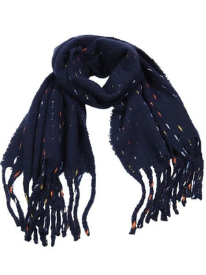 TIGER TREE Nova Scotia Scarf - Navy scarf - Zabecca Living