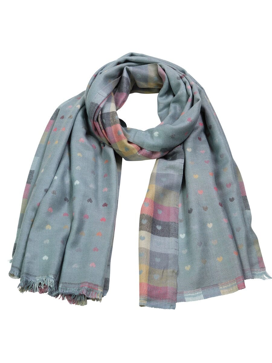 TIGER TREE Piccolo Romance Scarf - Duck Egg scarf - Zabecca Living