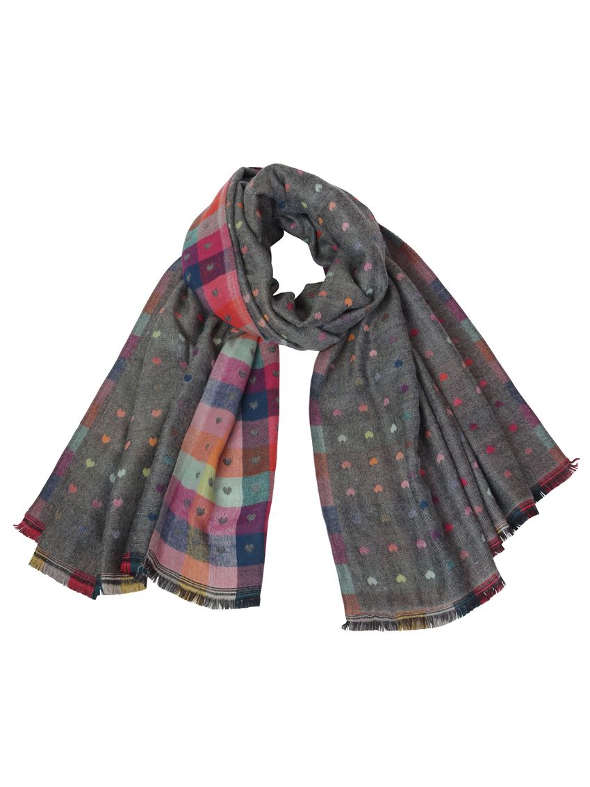TIGER TREE Piccolo Romance Scarf - Smoke scarf - Zabecca Living