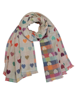 TIGER TREE Romance Scarf - Cream scarf - Zabecca Living