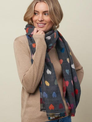 TIGER TREE Romance Scarf - Storm scarf - Zabecca Living
