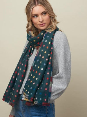 TIGER TREE She's Dotty Scarf - Forest scarf - Zabecca Living