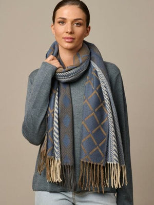 TIGER TREE Soho Scarf - Navy scarf - Zabecca Living
