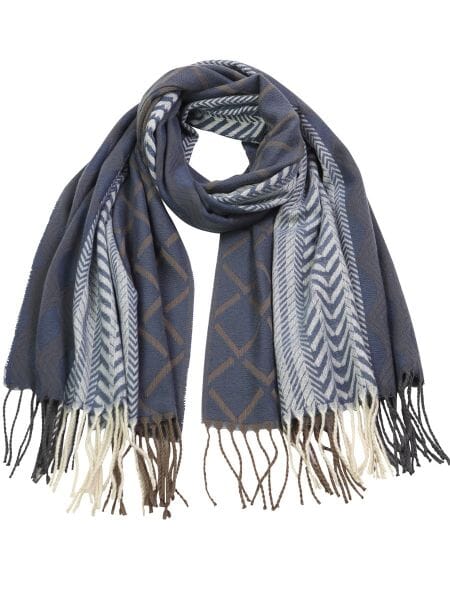 TIGER TREE Soho Scarf - Navy scarf - Zabecca Living