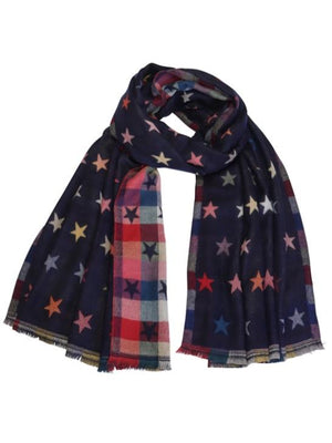 TIGER TREE Starry Night Scarf - Indigo scarf - Zabecca Living