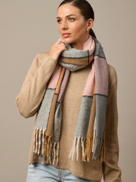 TIGER TREE Stockholm Scarf - Grey scarf - Zabecca Living