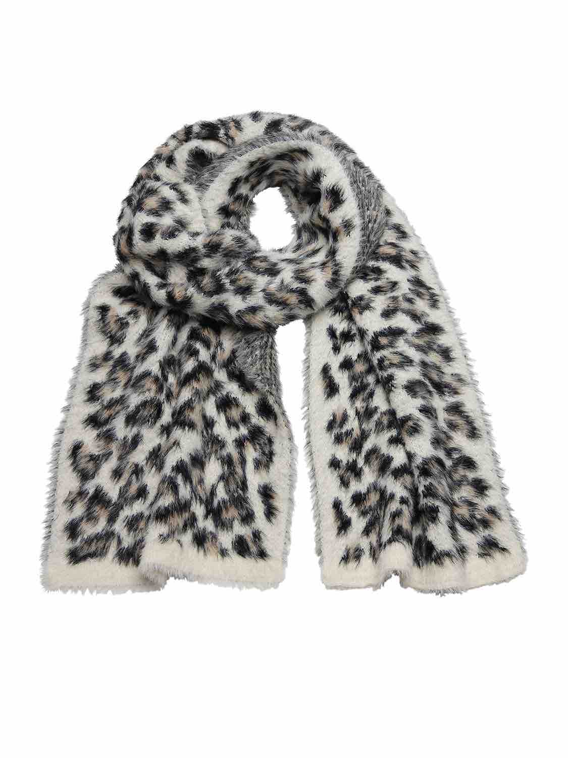 TIGER TREE Sugar Snow Leopard Scarf scarf - Zabecca Living