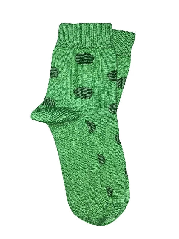 TIGHTOLOGY Bobby Socks One Size - Green Socks - Zabecca Living