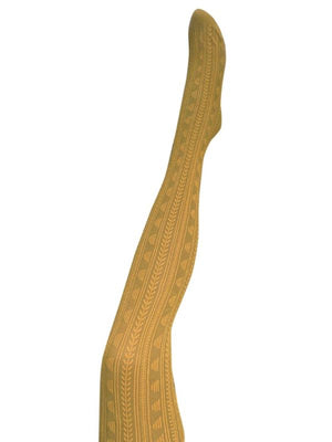 TIGHTOLOGY Summer Cotton Tights - Mustard TIGHTS - Zabecca Living