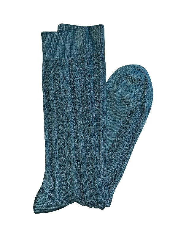 TIGHTOLOGY Tevere Socks One Size - Green Socks - Zabecca Living