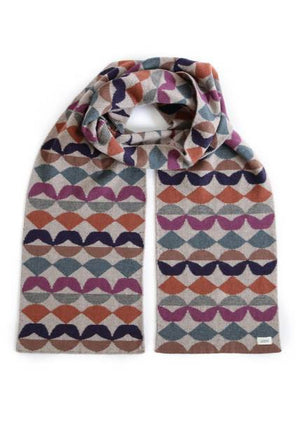 UIMI Beau Merino Scarf - Aubergine scarf - Zabecca Living