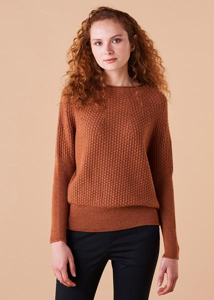 UIMI Bellamy Merino Wool Jumper - Amber Jumpers + Knitwear - Zabecca Living