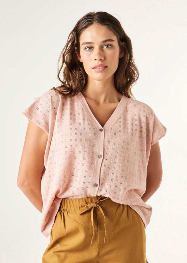 UIMI Elody Cashmere and Cotton Top - Sienna Jumpers + Knitwear - Zabecca Living