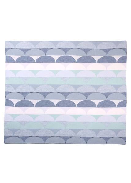 UIMI Memphis Merino Wool Bassinet Blanket - Indigo BABY BLANKET - Zabecca Living