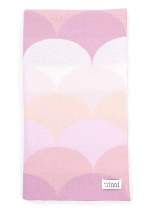 UIMI Memphis Merino Wool Bassinet Blanket- Rose BABY BLANKET - Zabecca Living