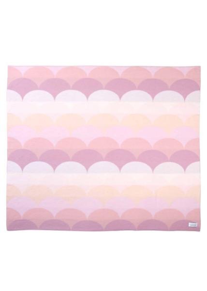 UIMI Memphis Merino Wool Bassinet Blanket- Rose BABY BLANKET - Zabecca Living