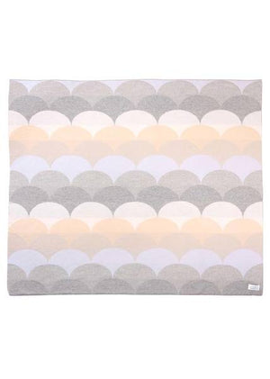 UIMI Memphis Merino Wool Bassinet Blanket - Salt BABY BLANKET - Zabecca Living
