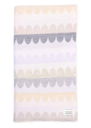 UIMI Molly Merino Wool Bassinet Blanket - Salt BABY BLANKET - Zabecca Living