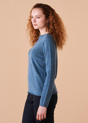 UIMI Phoebe Merino Top - Duck Egg Blue Jumpers + Knitwear - Zabecca Living