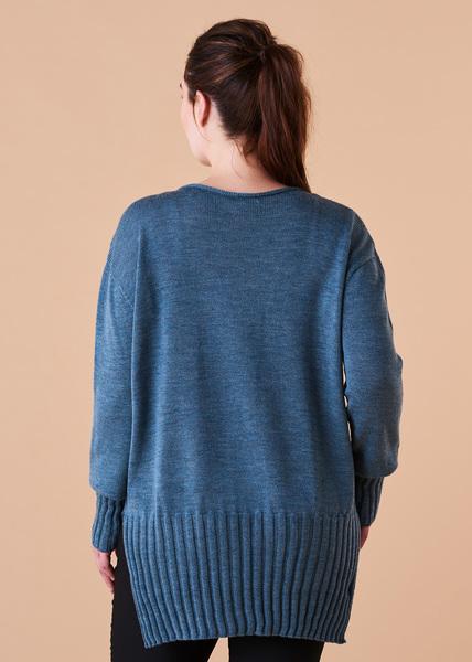 UIMI Quinn Merino Jumper - Duck Egg Blue Jumpers + Knitwear - Zabecca Living
