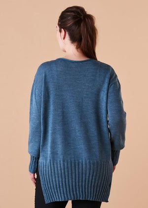 UIMI Quinn Merino Jumper - Duck Egg Blue Jumpers + Knitwear - Zabecca Living