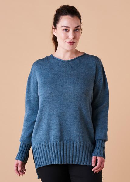 UIMI Quinn Merino Jumper - Duck Egg Blue Jumpers + Knitwear - Zabecca Living