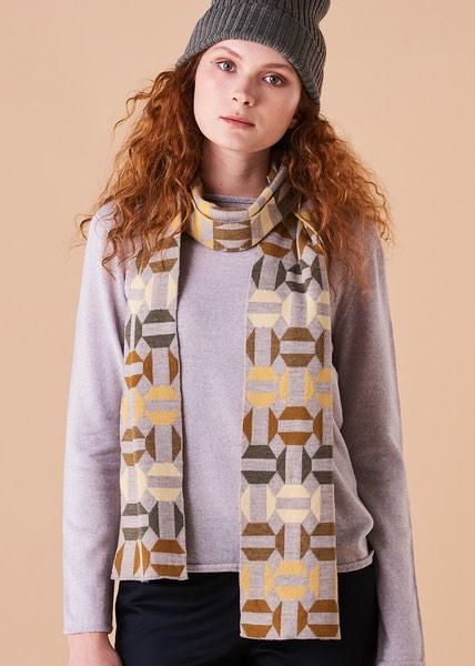 UIMI Rex Merino Scarf - Brass scarf - Zabecca Living