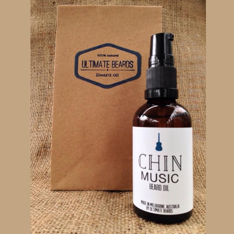 ULTIMATE BEARDS Chin Music Beard Oil Mens Body - Zabecca Living
