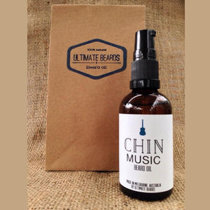 ULTIMATE BEARDS Chin Music Beard Oil Mens Body - Zabecca Living