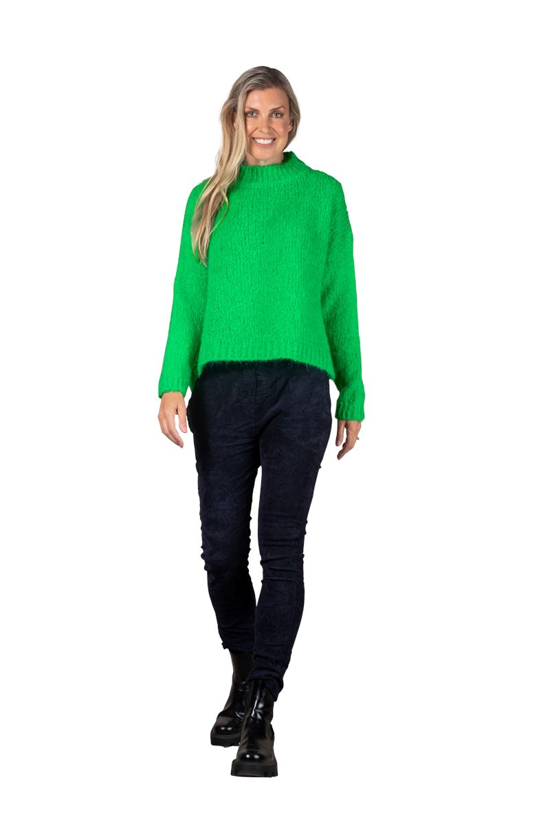 URBAN LUXURY Chunky Jumper - Apple Jumpers + Knitwear - Zabecca Living