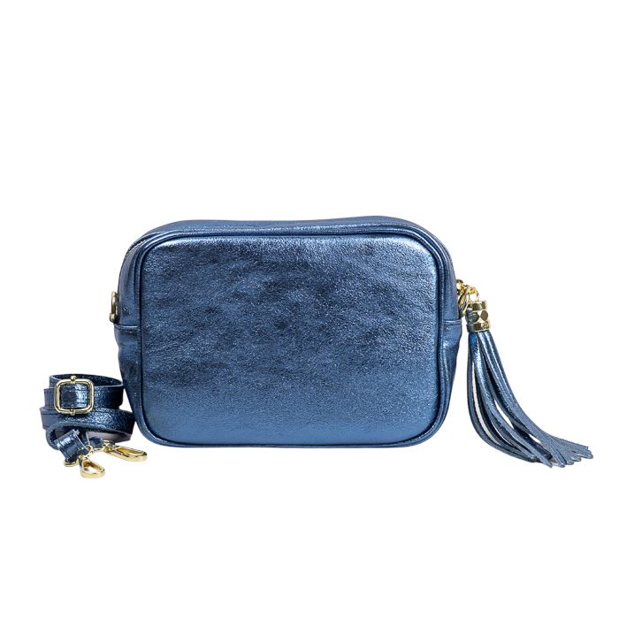 URBAN LUXURY Foiled Crossbody Bag - Denim bag - Zabecca Living