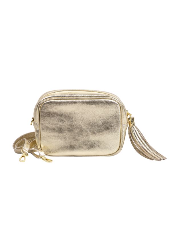 URBAN LUXURY Foiled Crossbody Bag - Gold bag - Zabecca Living