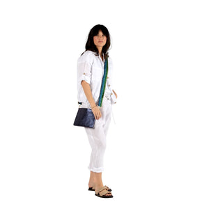 URBAN LUXURY Foiled Crossover Bag - Blue bag - Zabecca Living