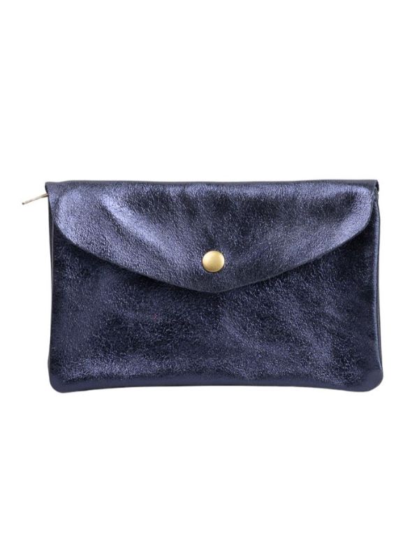 URBAN LUXURY Foiled Phone Wallet - Blue bag - Zabecca Living