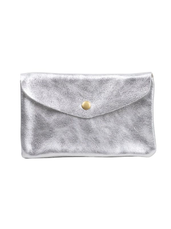 URBAN LUXURY Foiled Phone Wallet - Silver bag - Zabecca Living
