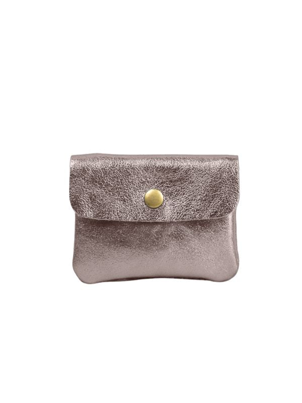 URBAN LUXURY Foiled Small Wallet - Beige bag - Zabecca Living